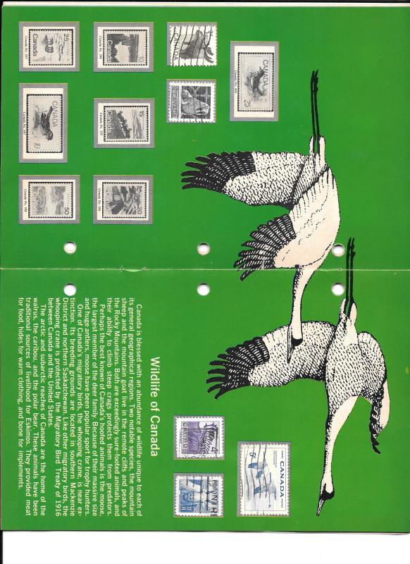 Mini Canada Stamp Album