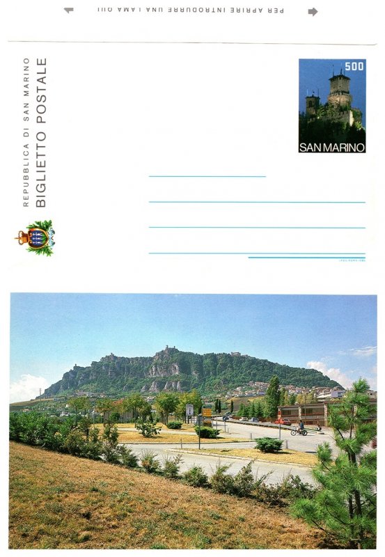 San Marino, Postal Stationary