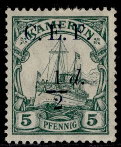 CAMEROON GV SG B2, ½pi on 5pf green, M MINT.