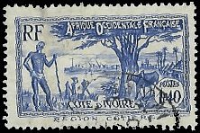 IVORY COAST   #140 USED (1)