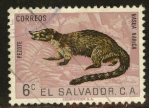 El Salvador Scott 742 used 1963 stamp