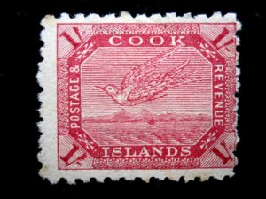 COOK ISLANDS - SCOTT# 24 - MH - CAT VAL $57.50