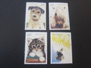 Australia 1991 Sc 1222-25 set MNH