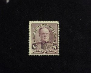 HS&C: Scott #225 Mint F/VF NH US Stamp