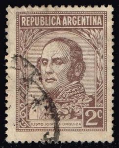 Argentina #420 Justo Jose de Urquiza; Used