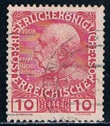 Austria 115, 10h Franz Josef, used, VF
