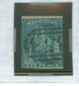 Mauritius #18v Used Single