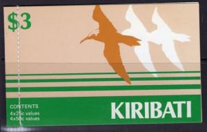 KIRIBATI SGSB2 1983 SEA BIRDS BOOKLET MNH