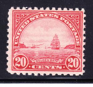 10c carmine rose 'Golden Gate' Perf.10 1/2X11  Nr.698  VF/NH(**)