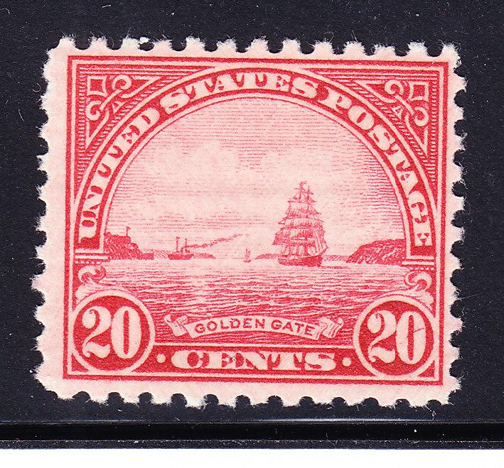 10c carmine rose 'Golden Gate' Perf.10 1/2X11  Nr.698  VF/NH(**)