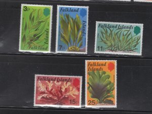 Falkland Islands #282-86   (1979 Sea Kelp set) VFMNN CV $3.15