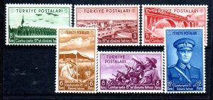 Turkey 805-810 Set Mint never hinged