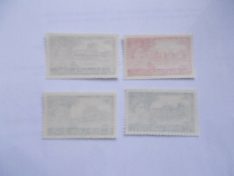 GB QEII 1955 Waterlow Castle High Values 2/6 to £1 Set (SG 536-539) Superb U/M 