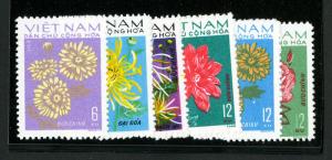 Vietnam Stamps XF OG NH Rare Set (6x Stamps) Unissued