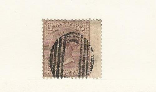 Mauritius, Postage Stamp, #24 Wide Margin Used, 1860, JFZ 