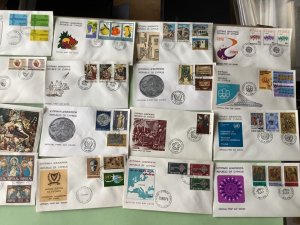 Cyprus first day covers 16 items Ref A1911