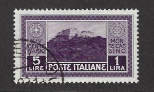 Italy SC#237 Used F-VF SCV$80.00...in Demand!