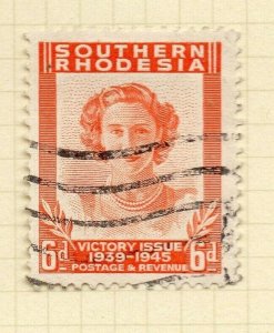 Southern Rhodesia 1947 Early Issue Fine Used 6d. NW-14417