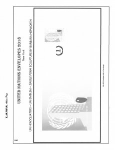 2018 UNITED NATIONS  ISSUES SUPPLEMENT – LAWA Album Pages