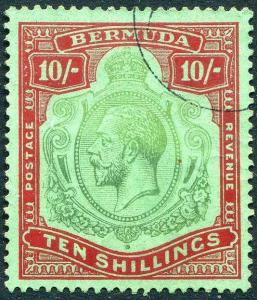 HERRICKSTAMP BERMUDA Sc.# 96 Used VF Scott Retail $300.00