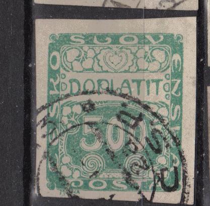 Czechoslovakia -  Scott # J12 - Used