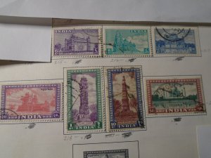 India  #  215-21  used