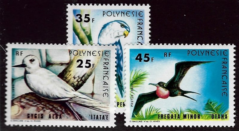 French Polynesia SC#337-339 MNH VF...Worth a Close Look!