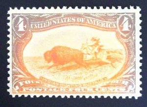 Scott #287 - F/VF - 4c Orange - Trans-Mississippi Expo - NG - 1898