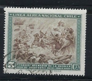 Chile C55 Used 1965 issue (fe5833)