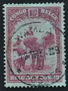 DYNAMITE Stamps: Belgium Congo Scott #147 – USED
