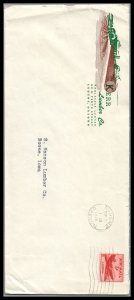 US 1948 Advertising Cover KERR Lumber Company Eugene Oregon