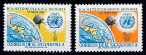 [66104] El Salvador 1968 Space Travel Weltraum Satellite  MNH