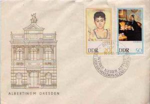 Germany D.D.R., First Day Cover, Art