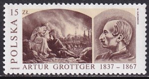 Poland 1987 Sc 2794 Artur Grottger The Ravage Art Stamp MNH