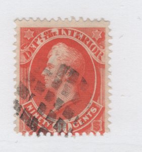 USA 1873 #O24 90 cent Interior Fine example Used