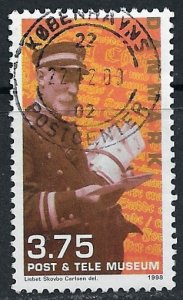 Denmark ~ Scott # 1092 ~ Used ~ Postman