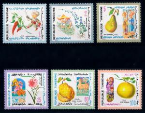 [66971] Tunisia 1971 Flora Flowers Fruits  MNH