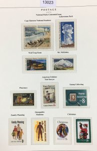 MOMEN: US STAMPS  1972 MINT OG NH COLLECTION LOT #13023