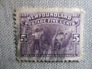 Newfoundland, Scott# 65, used