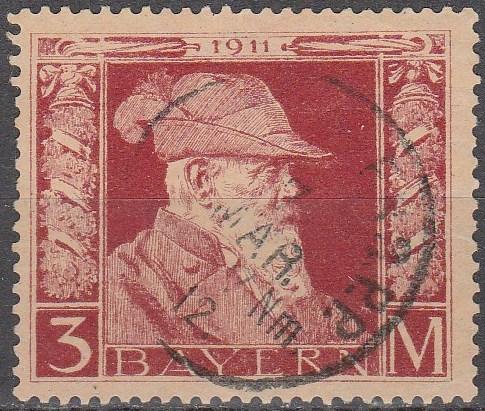 Bavaria  #88 F-VF Used  CV $65.00 (A13983)