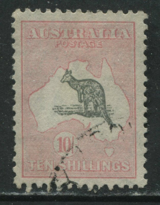 Australia 1932 exceptional 10/ Kangaroo part CDS used