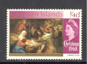 Cayman Islands Sc # 209 mint never hinged  (DT)