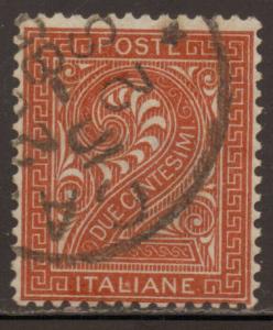 Italy #  25 1865 Numeral Used