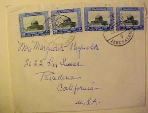 JORDAN JERUSALEM 1969 TO USA