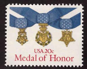 USA Scott 2045 MNH** Medal of Honor stamp