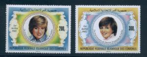 Comoro Islands 546-7 VF  MNH