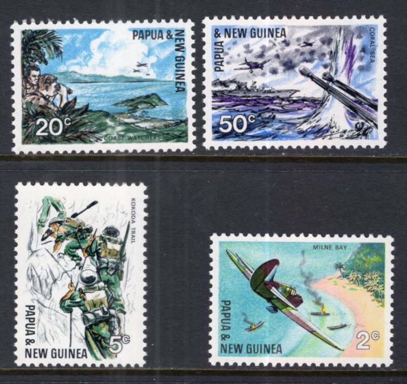 Papua New Guinea 245-248 MNH VF