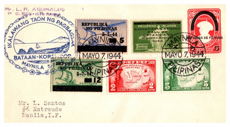 Philippines, Worldwide Postal Stationary