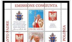 VATICAN CITY STAMP ALBUM PAGES 1921-2011 (191 PDF color illustrated pages)