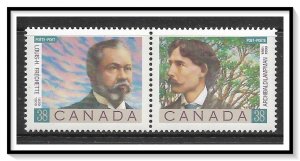 Canada #1244a Poets Pair MNH